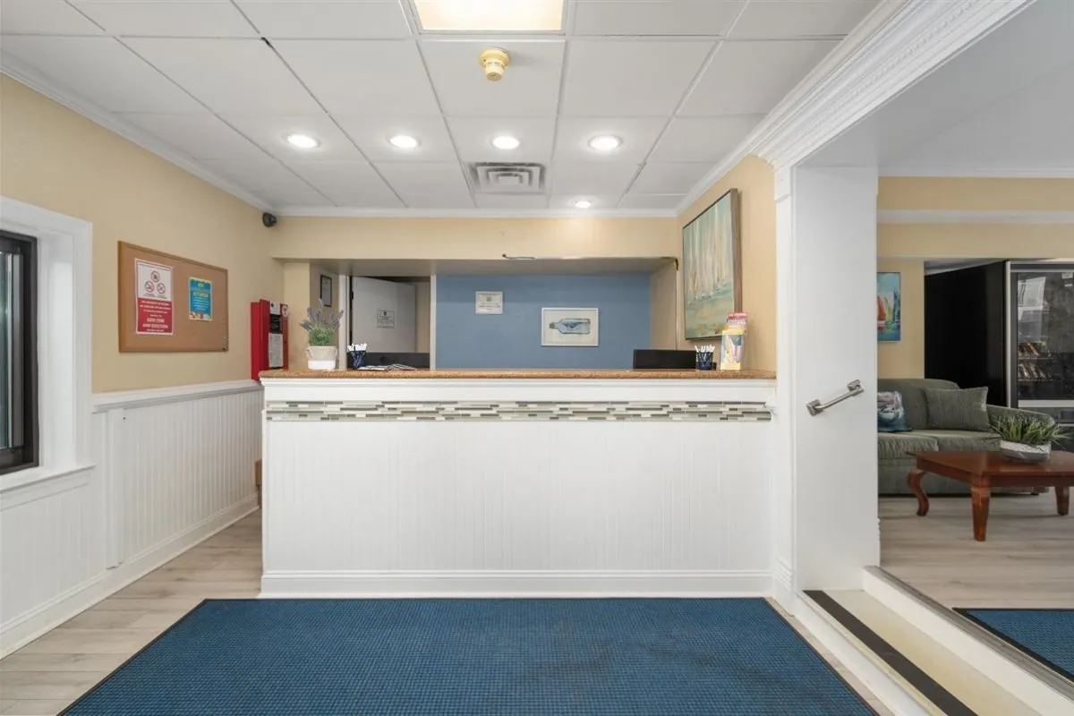 Check in for guests and visitors.